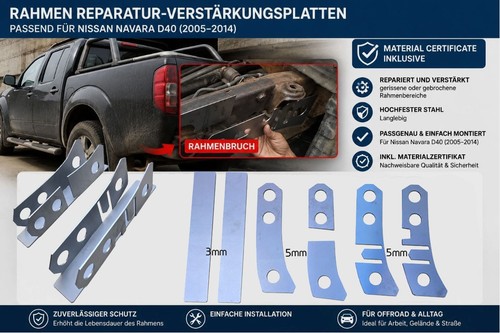 Navara d40 verstärkung - navara,